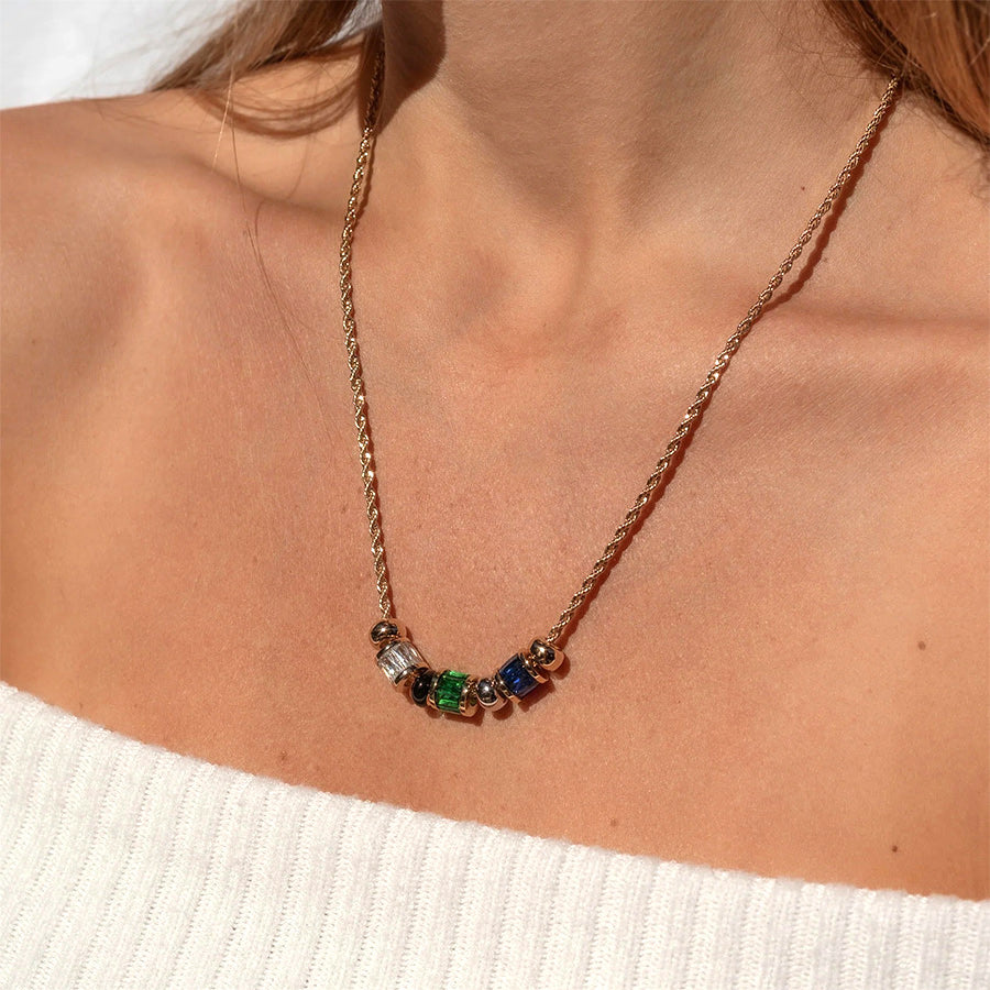Isla Necklace in Gold