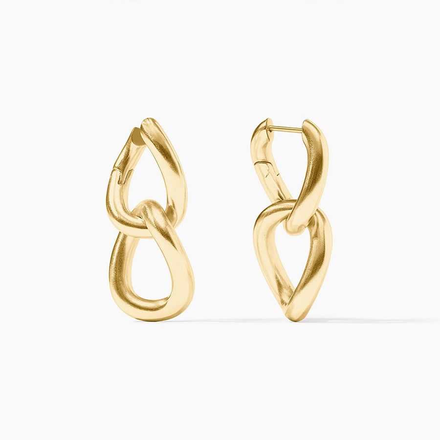 Isla Hoops in Gold