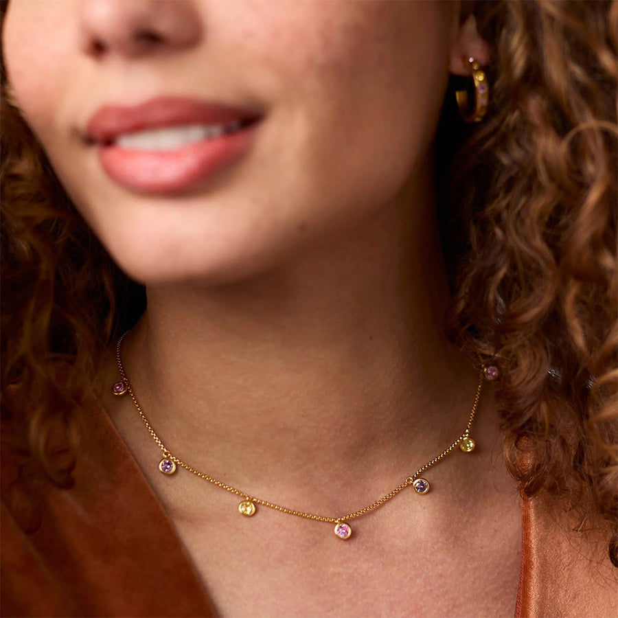 Ophidia Necklace in Gold