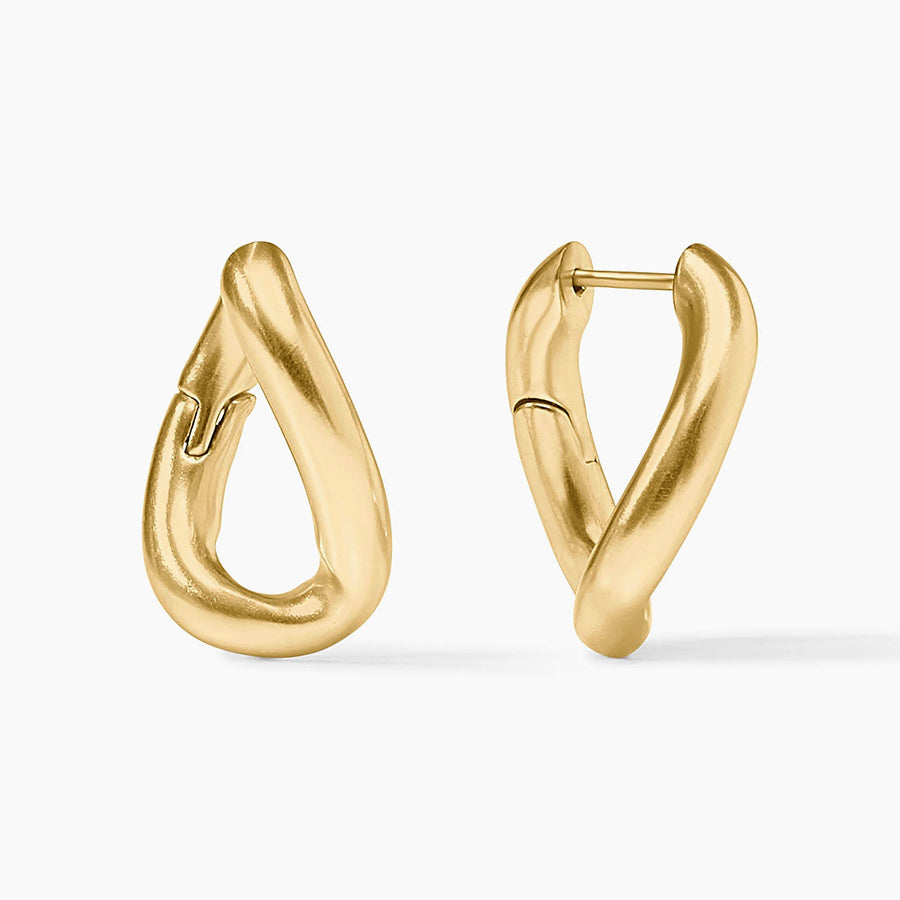 Isla Hoops in Gold