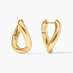Isla Hoops in Gold